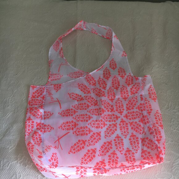 Free People water resistant tote and pull string bags bundle - Picture 2 of 4